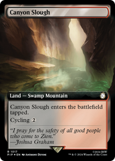 Lamaçal do Desfiladeiro / Canyon Slough - Magic: The Gathering - MoxLand